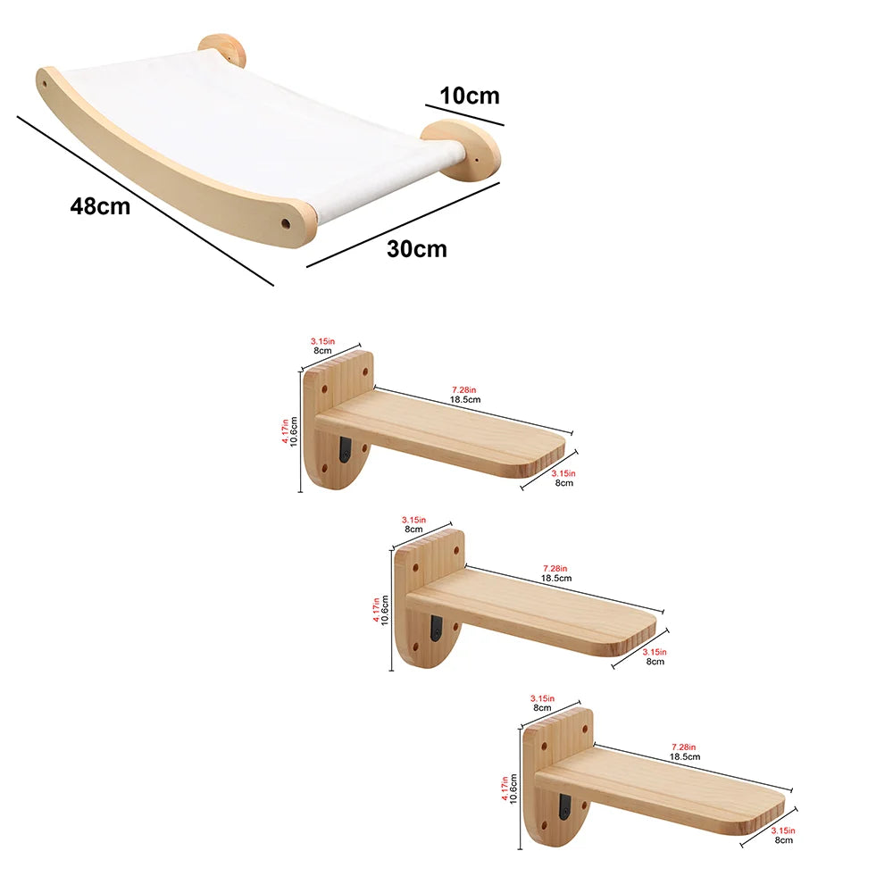 meuble mural pour chats