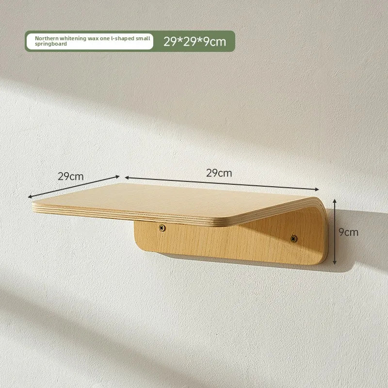 meuble mural pour bien-être du chat