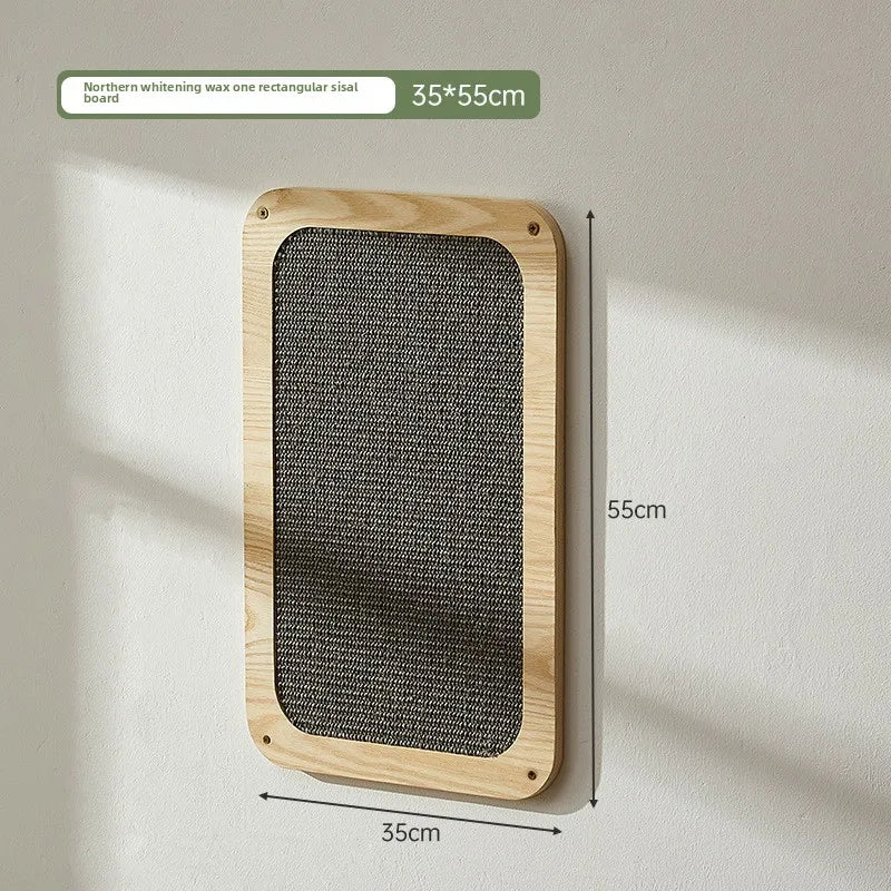 arbre à chat mural en bois