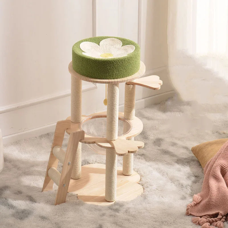 arbre à chat style contemporain