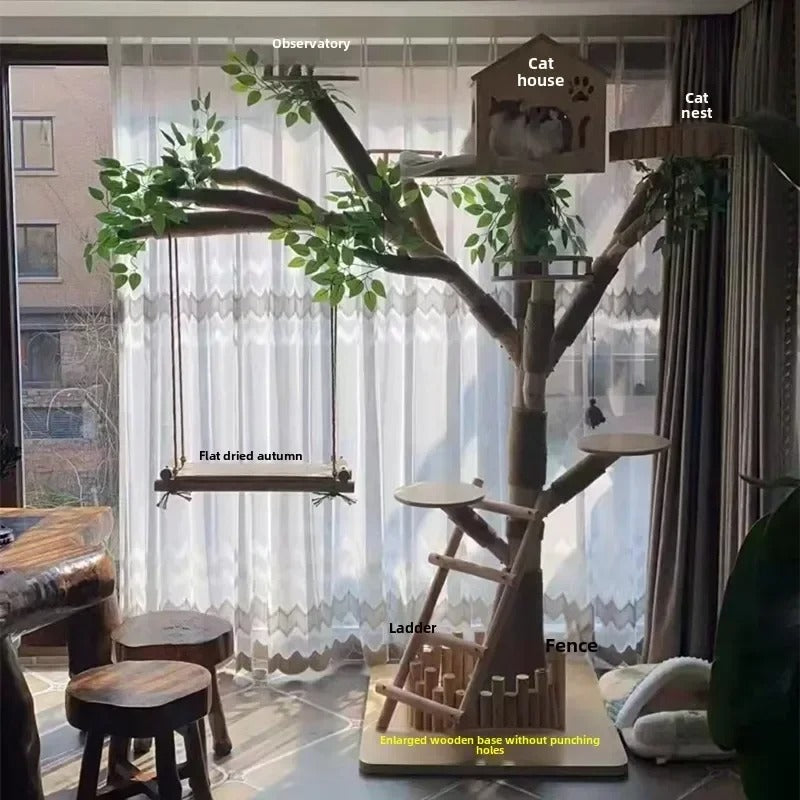 arbre à chat élégant pour intérieur