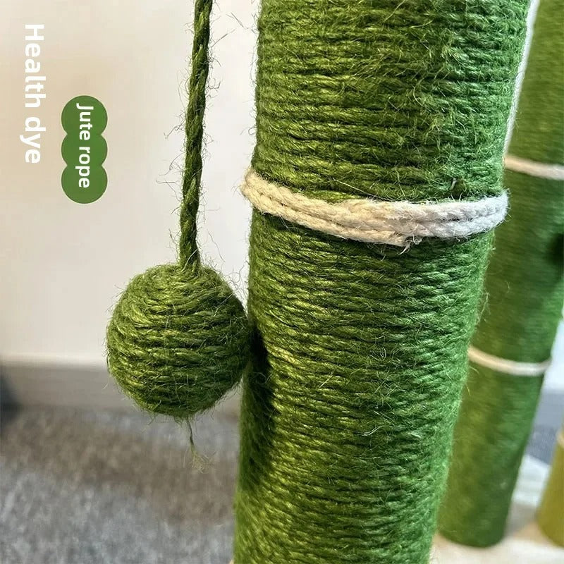 arbre à chat griffoir bambou