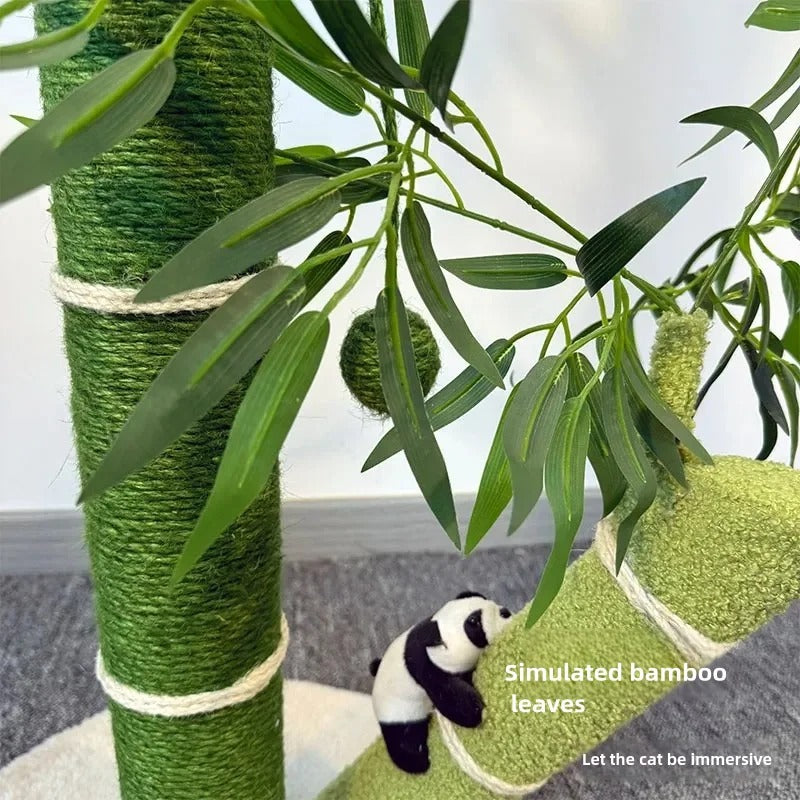 griffoir en bambou arbre à chat