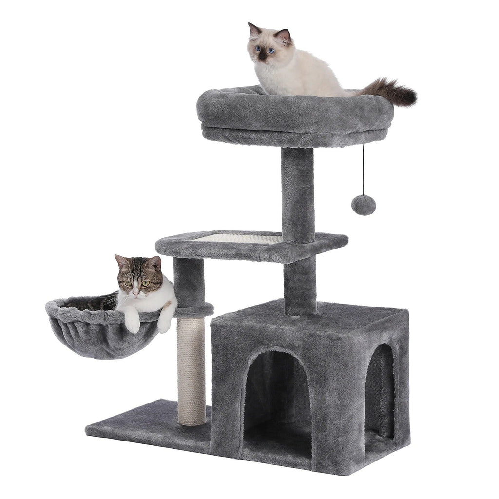 accessoire pour chat arbre à chat beige gris